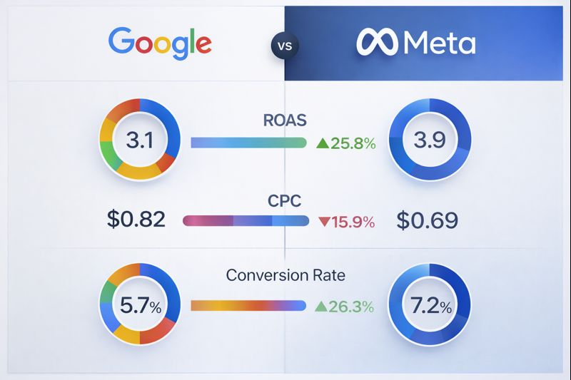 Google Ads vs. Meta Ads: Where Should You Spend Your First $10k in 2026?